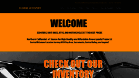 What Richmondmotorsportscalifornia.com website looked like in 2021 (3 years ago)