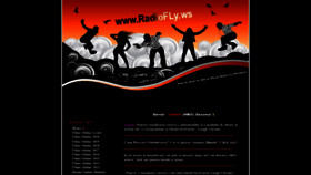 What Radiofly.ws website looked like in 2021 (3 years ago)