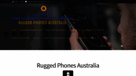 What Ruggedphones.com.au website looked like in 2021 (3 years ago)