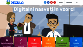 What Regu.la website looked like in 2021 (3 years ago)