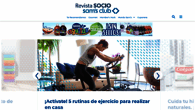 What Revistasociosams.com website looked like in 2021 (3 years ago)