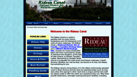 What Rideau-info.com website looked like in 2021 (3 years ago)