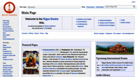 What Rigpawiki.org website looked like in 2021 (4 years ago)