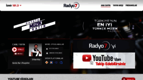 What Radyo7.com website looked like in 2021 (3 years ago)