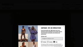 What Revolveclothing.fr website looked like in 2021 (3 years ago)