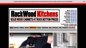 What Rockwoodkitchens.ca website looked like in 2021 (3 years ago)