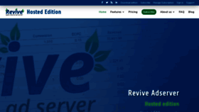 What Revive-adserver.net website looked like in 2021 (3 years ago)