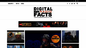 What Radiofacts.com website looked like in 2021 (3 years ago)