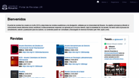 What Revistas.urosario.edu.co website looked like in 2021 (3 years ago)