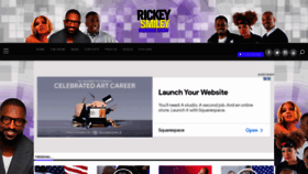 What Rickeysmileymorningshow.com website looked like in 2021 (3 years ago)