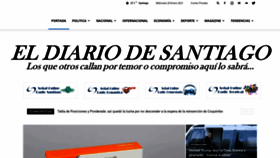 What Radiosantiago.cl website looked like in 2021 (3 years ago)