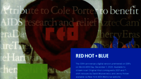 What Redhot.org website looked like in 2021 (3 years ago)
