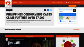 What R3.rappler.com website looked like in 2021 (4 years ago)