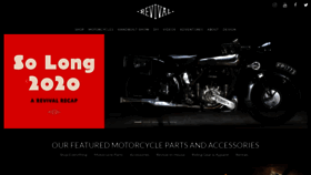 What Revivalcycles.com website looked like in 2021 (4 years ago)