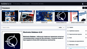 What Radiohata.ru website looked like in 2021 (4 years ago)