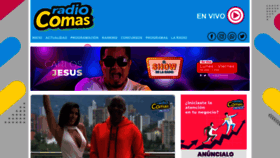 What Radiocomas.com website looked like in 2021 (3 years ago)