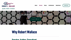 What Robertwallace.com website looked like in 2021 (3 years ago)