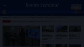 What Rondasemanal.es website looked like in 2021 (3 years ago)