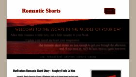 What Romanticshorts.com website looked like in 2021 (3 years ago)