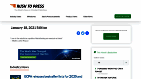 What Rushtopress.org website looked like in 2021 (3 years ago)