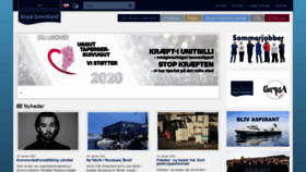 What Royalgreenland.gl website looked like in 2021 (4 years ago)