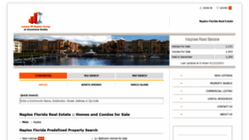 What Realtyofnaples.com website looked like in 2021 (3 years ago)