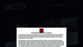 What Raketa.hu website looked like in 2021 (3 years ago)