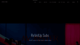 What Revelupsubs.com website looked like in 2021 (3 years ago)
