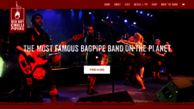 What Rhcp.scot website looked like in 2021 (3 years ago)