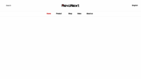 What Revonext.com website looked like in 2021 (3 years ago)