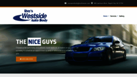 What Royswestsideautobody.com website looked like in 2021 (3 years ago)