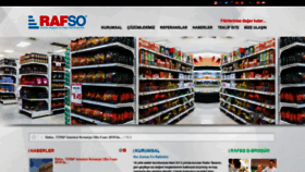 What Rafso.com website looked like in 2021 (3 years ago)
