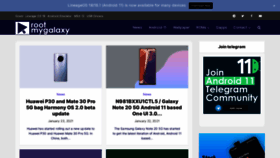 What Rootmygalaxy.net website looked like in 2021 (3 years ago)