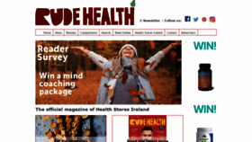 What Rudehealthmagazine.ie website looked like in 2021 (3 years ago)