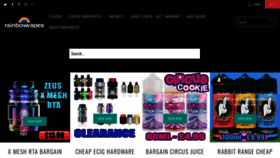 What Rainbowvapes.co.uk website looked like in 2021 (3 years ago)