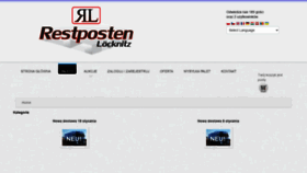 What Restposten-partner.de website looked like in 2021 (3 years ago)