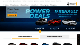 What Renault.co.ug website looked like in 2021 (3 years ago)