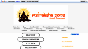 What Rudrakshagems.co.uk website looked like in 2021 (3 years ago)
