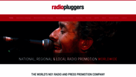 What Radiopluggers.com website looked like in 2021 (3 years ago)