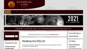 What Randcoin.co.za website looked like in 2021 (5 years ago)
