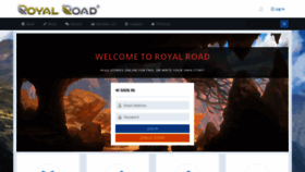 What Royalroad.com website looked like in 2021 (3 years ago)