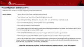 What Randevu.ivdb.gov.tr website looked like in 2021 (3 years ago)