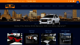 What Riverfrontautosales.com website looked like in 2021 (3 years ago)