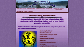 What Reiki-ltc.org website looked like in 2021 (3 years ago)