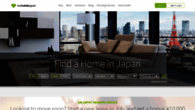 What Realestate.co.jp website looked like in 2021 (4 years ago)