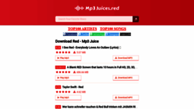 What Red.mp3juices.red website looked like in 2021 (3 years ago)