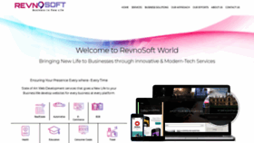 What Revnosoft.com website looked like in 2021 (3 years ago)