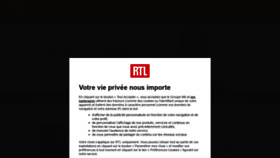 What Rtl.fr website looked like in 2021 (3 years ago)