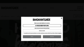 What Rahoavantgarde.it website looked like in 2021 (5 years ago)