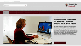 What Rlp.de website looked like in 2021 (3 years ago)